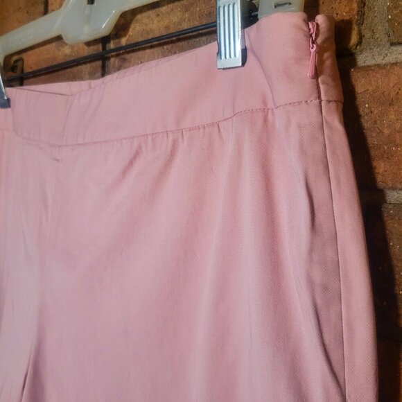 DKNY Perry Pale Pink Size Zip Closure, 2 Back Pockets Ankle Length - Size 10 - Picture 2 of 11